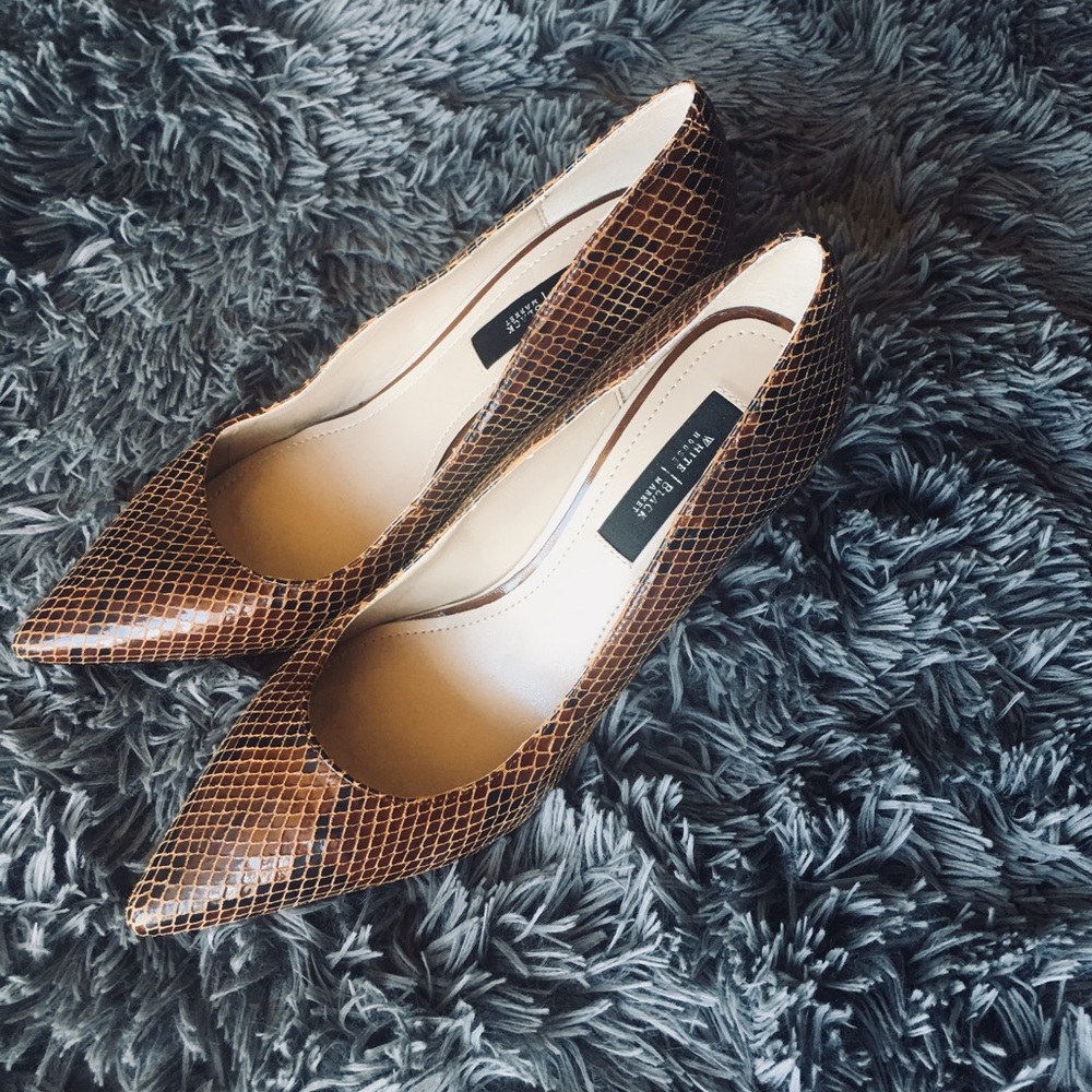 White House blk market cobra heels